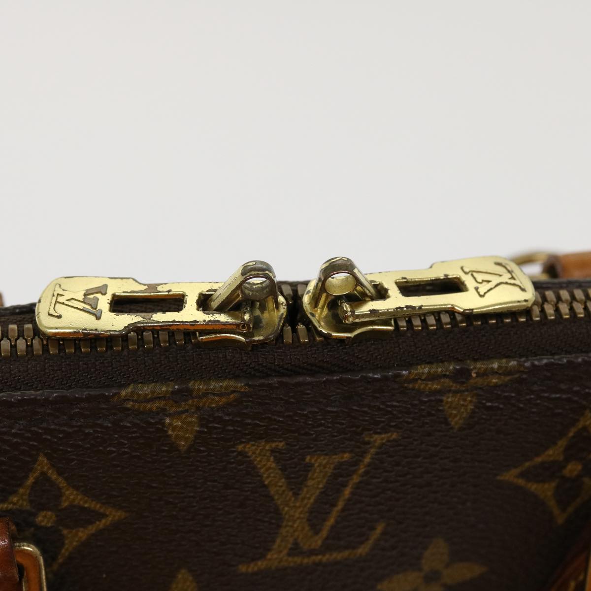 LOUIS VUITTON Monogram Alma Hand Bag M51130 LV Auth rd4489