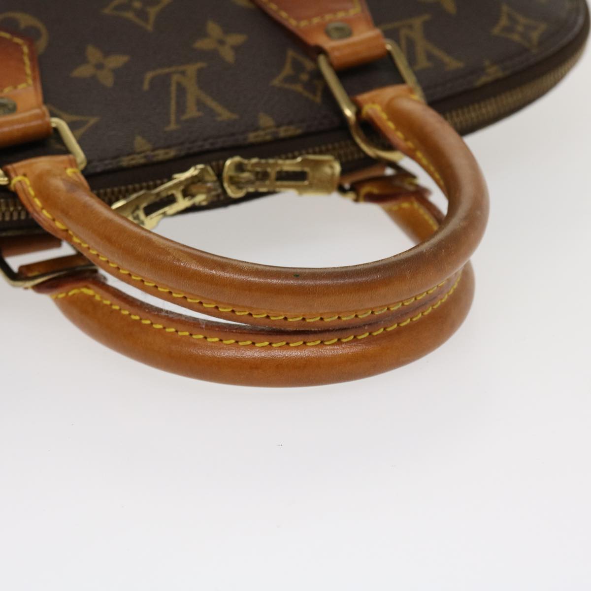 LOUIS VUITTON Monogram Alma Hand Bag M51130 LV Auth rd4489