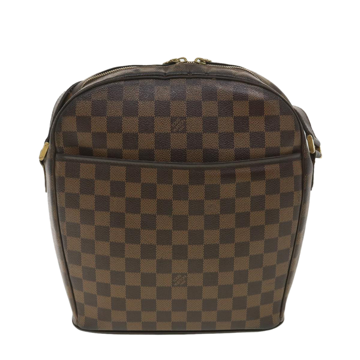 LOUIS VUITTON Damier Ebene Ipanema GM Shoulder Bag N51292 LV Auth rd4490