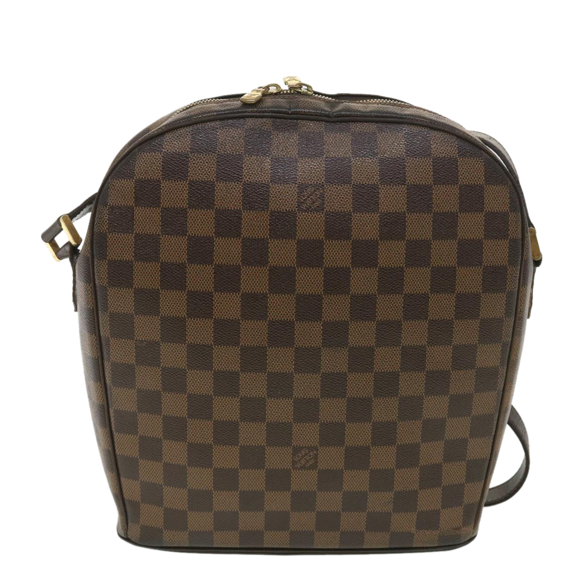 LOUIS VUITTON Damier Ebene Ipanema GM Shoulder Bag N51292 LV Auth rd4490