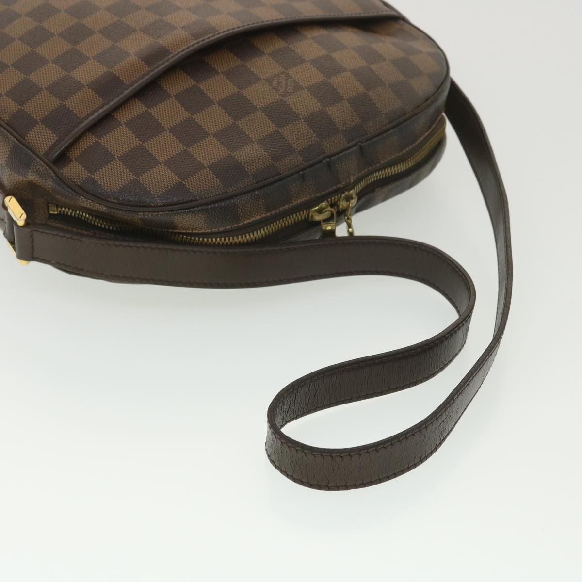 LOUIS VUITTON Damier Ebene Ipanema GM Shoulder Bag N51292 LV Auth rd4490