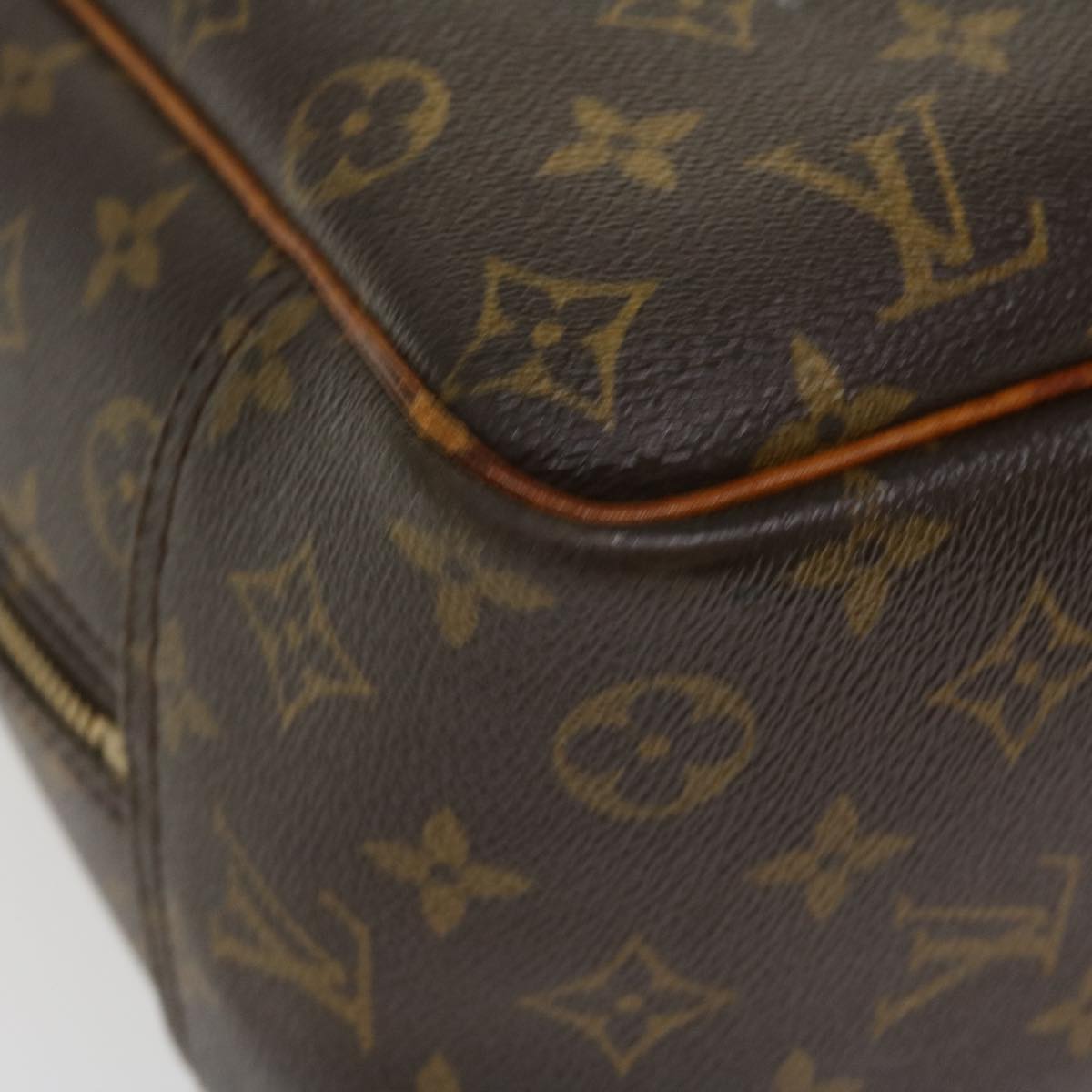 LOUIS VUITTON Monogram Deauville Hand Bag M47270 LV Auth rd4491