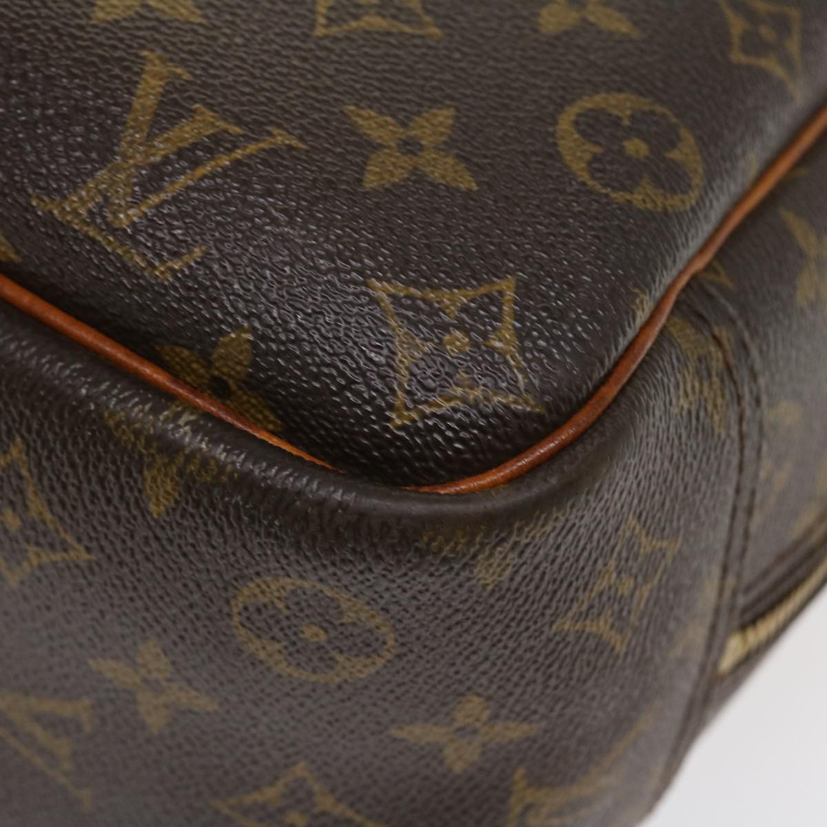 LOUIS VUITTON Monogram Deauville Hand Bag M47270 LV Auth rd4491