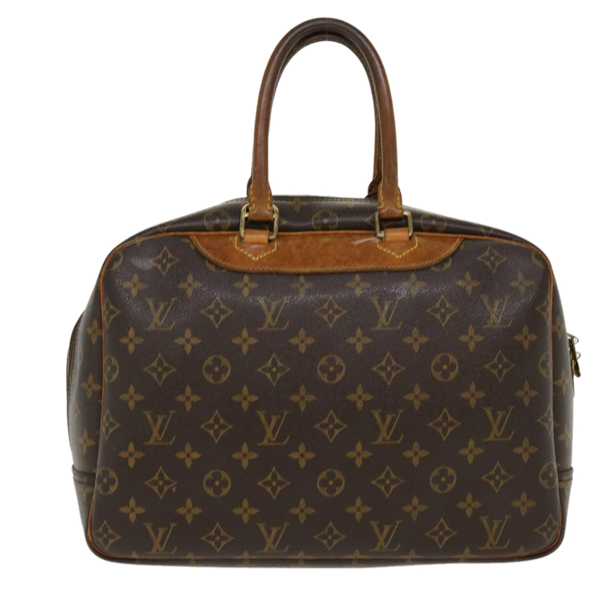 LOUIS VUITTON Monogram Deauville Hand Bag M47270 LV Auth rd4491 - 0