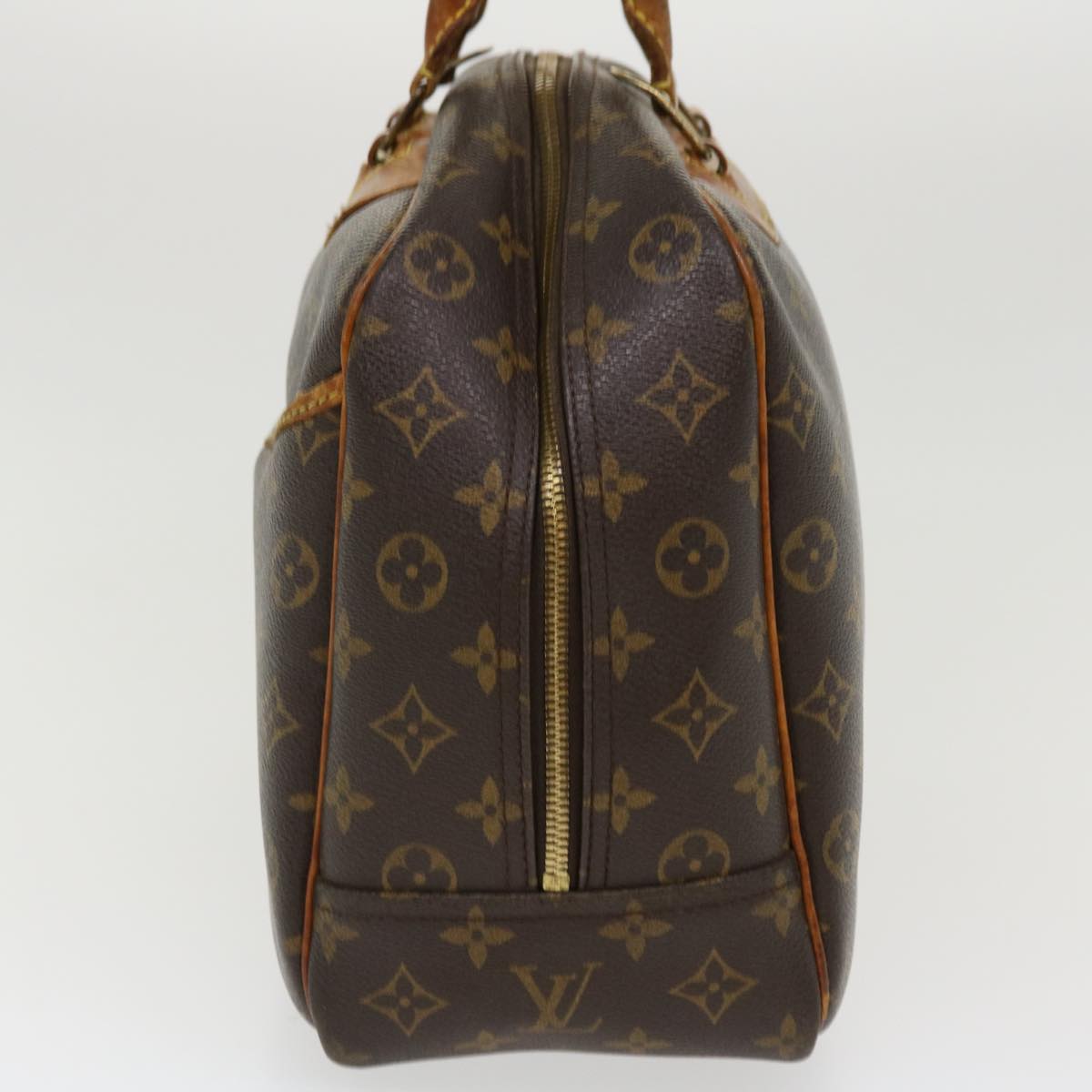 LOUIS VUITTON Monogram Deauville Hand Bag M47270 LV Auth rd4491