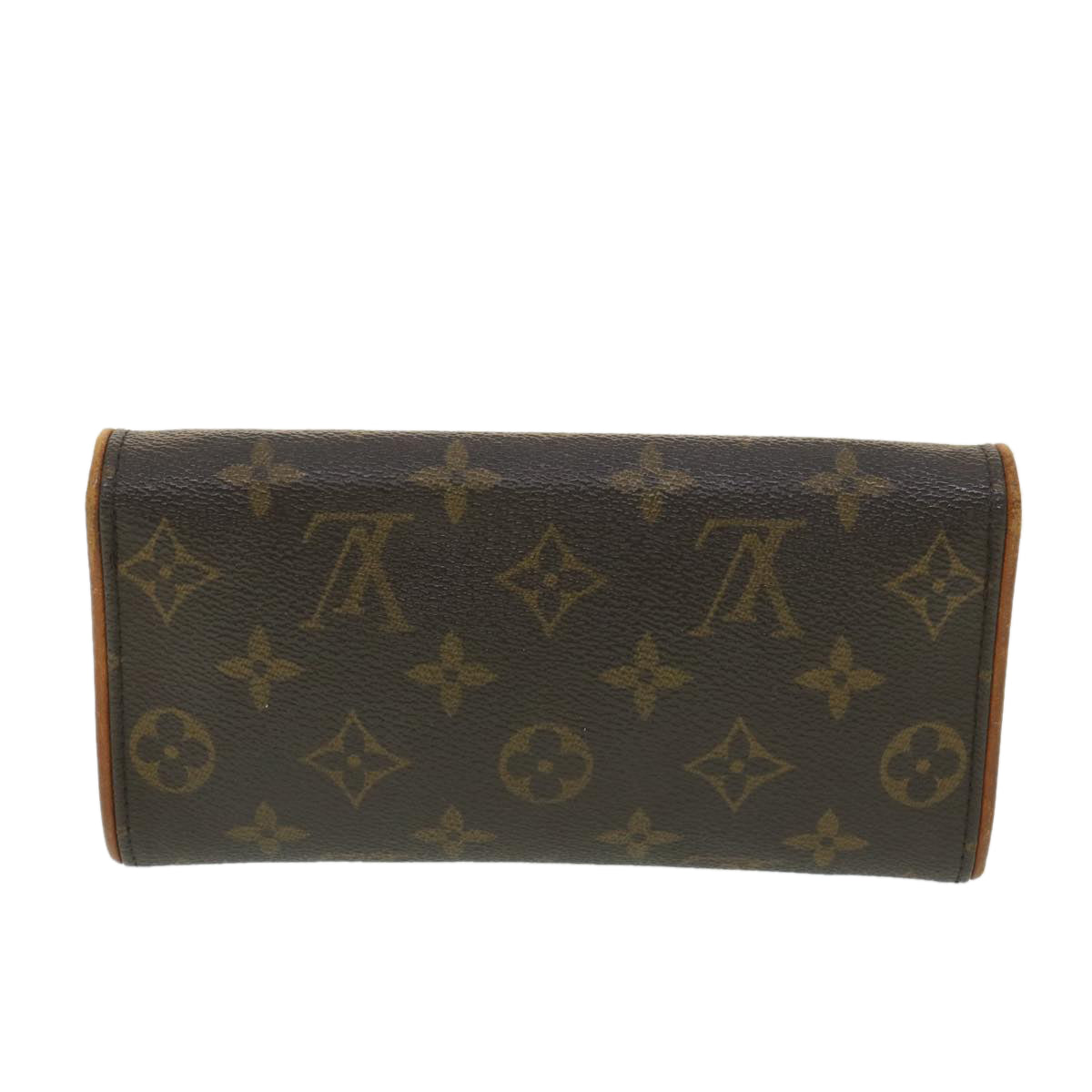 LOUIS VUITTON Monogram Pochette Twin PM Shoulder Bag M51854 LV Auth rd4531