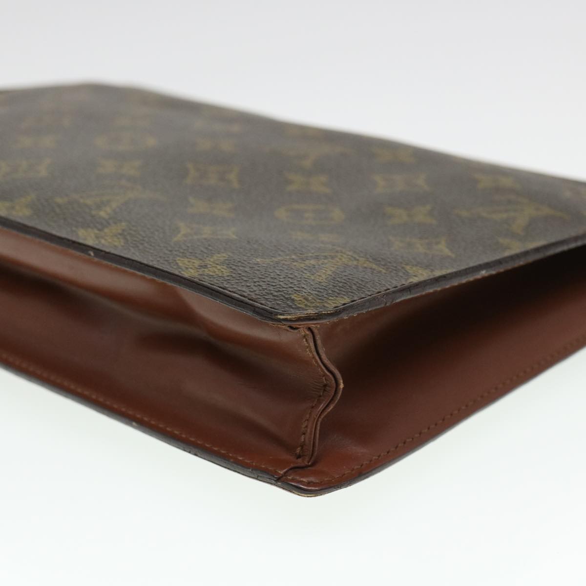 LOUIS VUITTON Monogram Ranelag Clutch Bag M51782 LV Auth rd4535