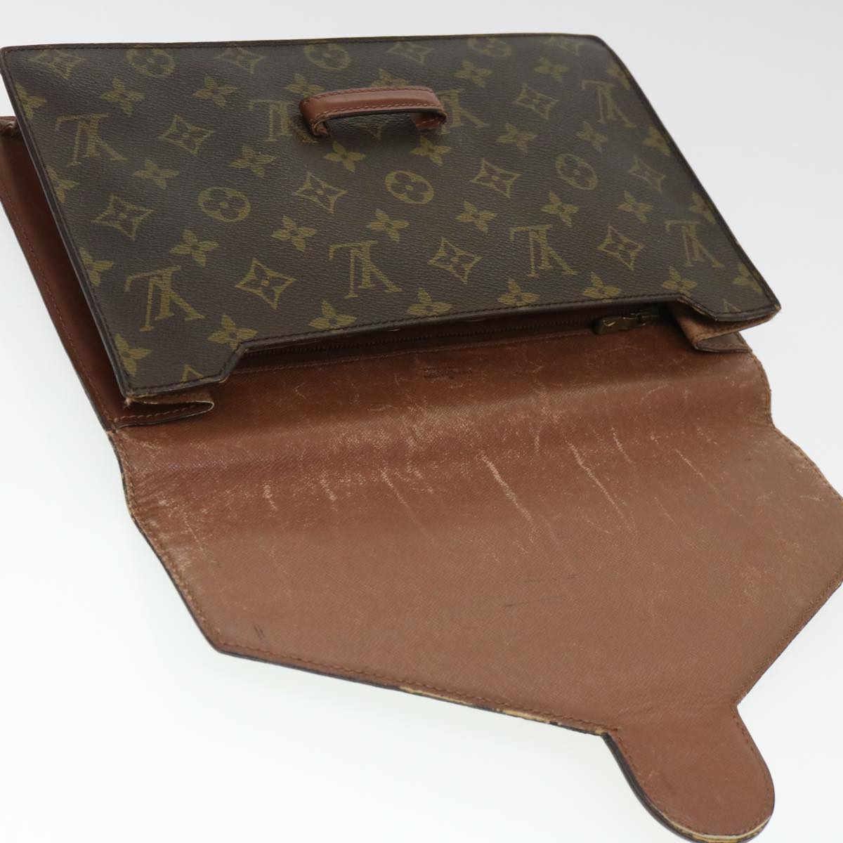 LOUIS VUITTON Monogram Ranelag Clutch Bag M51782 LV Auth rd4535