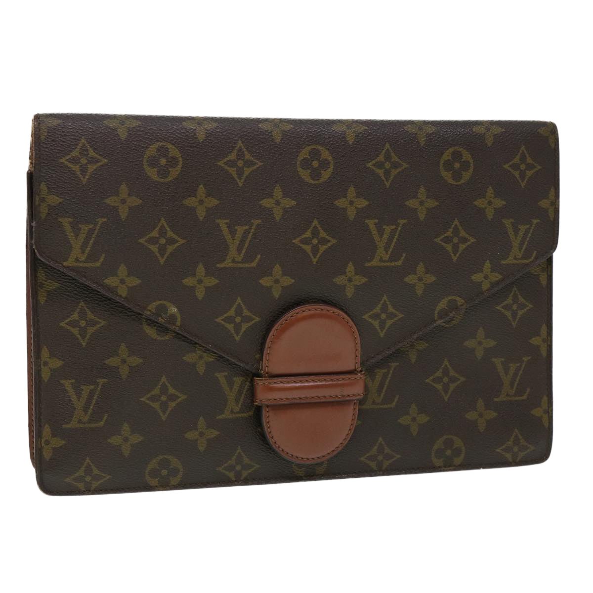 LOUIS VUITTON Monogram Ranelag Clutch Bag M51782 LV Auth rd4535