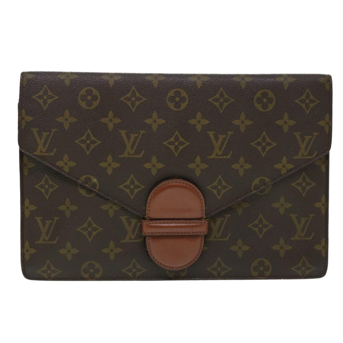 LOUIS VUITTON Monogram Ranelag Clutch Bag M51782 LV Auth rd4535