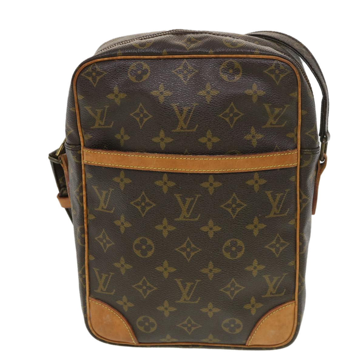 LOUIS VUITTON Monogram Danube MM Shoulder Bag M45264 LV Auth rd4536