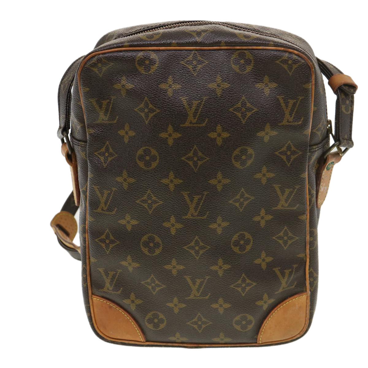 LOUIS VUITTON Monogram Danube MM Shoulder Bag M45264 LV Auth rd4536