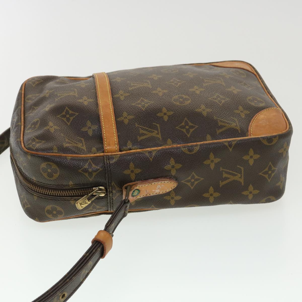 LOUIS VUITTON Monogram Danube MM Shoulder Bag M45264 LV Auth rd4536