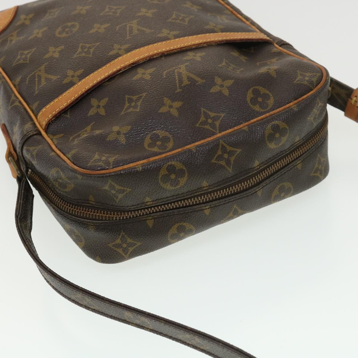 LOUIS VUITTON Monogram Danube MM Shoulder Bag M45264 LV Auth rd4536