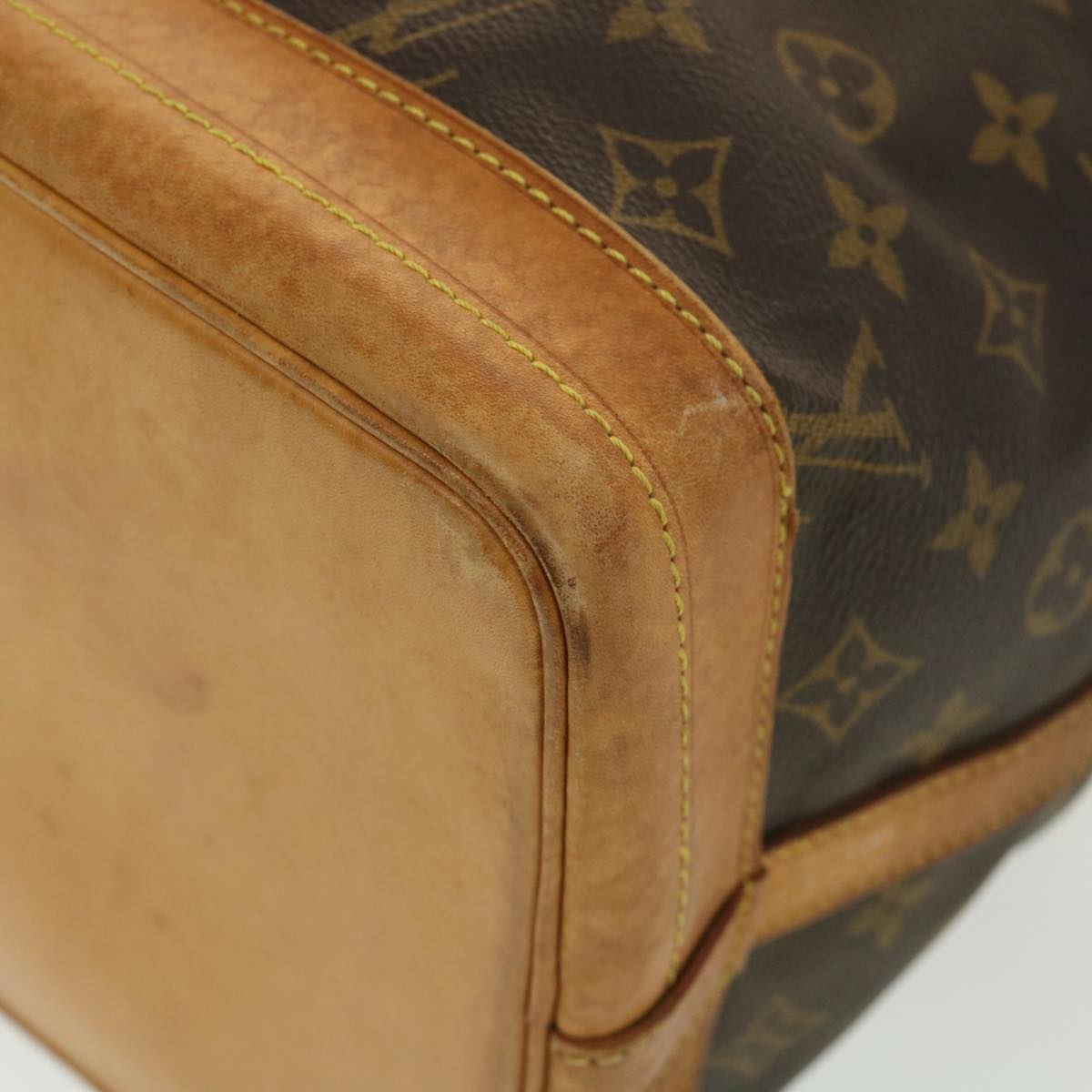 LOUIS VUITTON Monogram Noe Shoulder Bag M42224 LV Auth rd4548