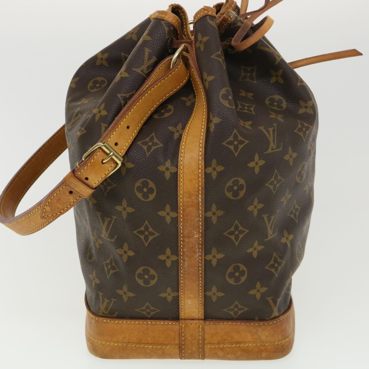 LOUIS VUITTON Monogram Noe Shoulder Bag M42224 LV Auth rd4548