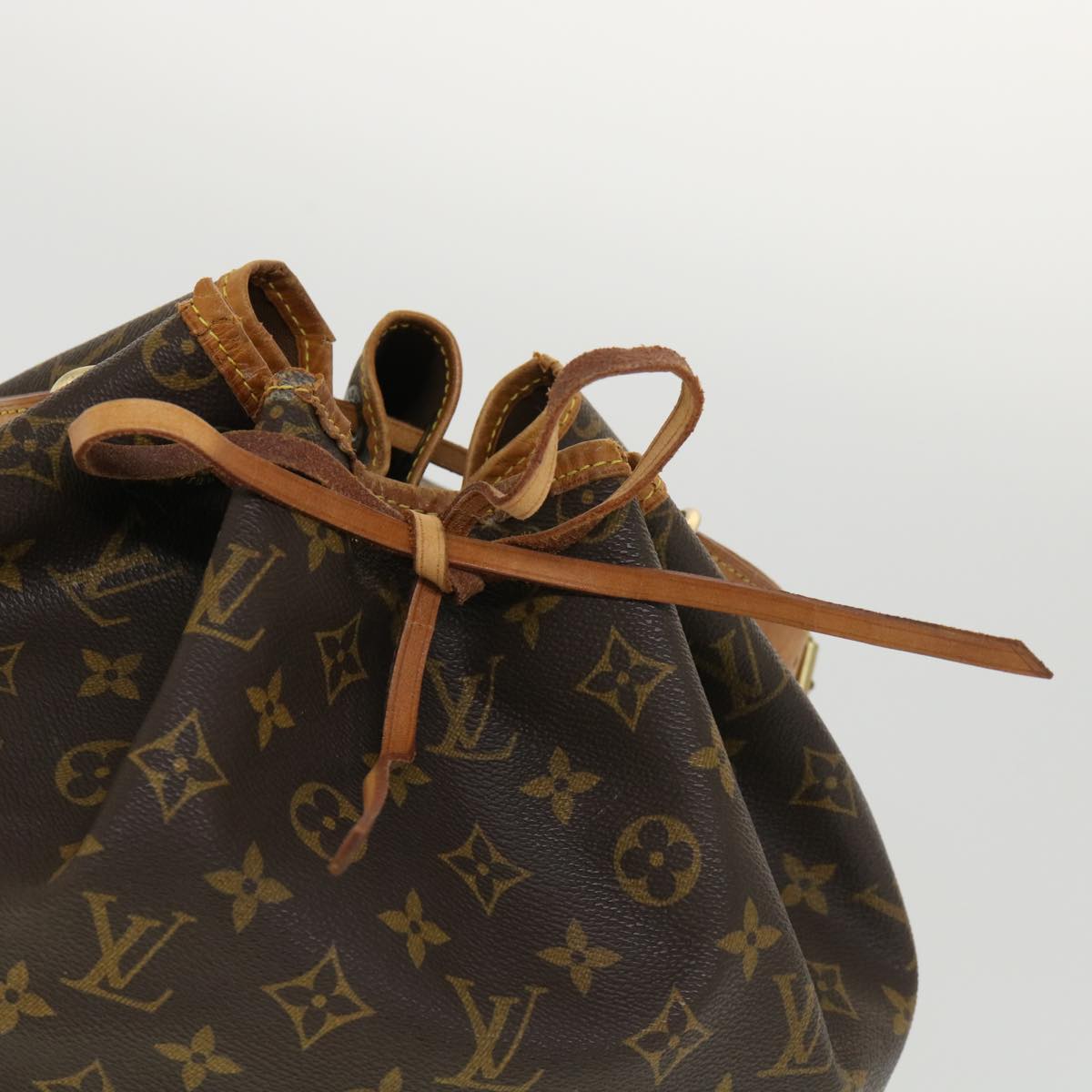 LOUIS VUITTON Monogram Noe Shoulder Bag M42224 LV Auth rd4548