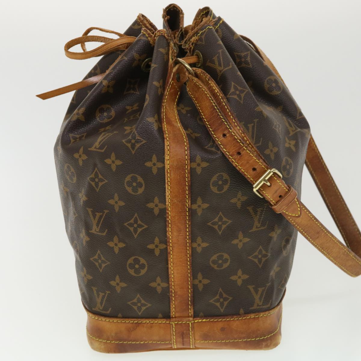 LOUIS VUITTON Monogram Noe Shoulder Bag M42224 LV Auth rd4565