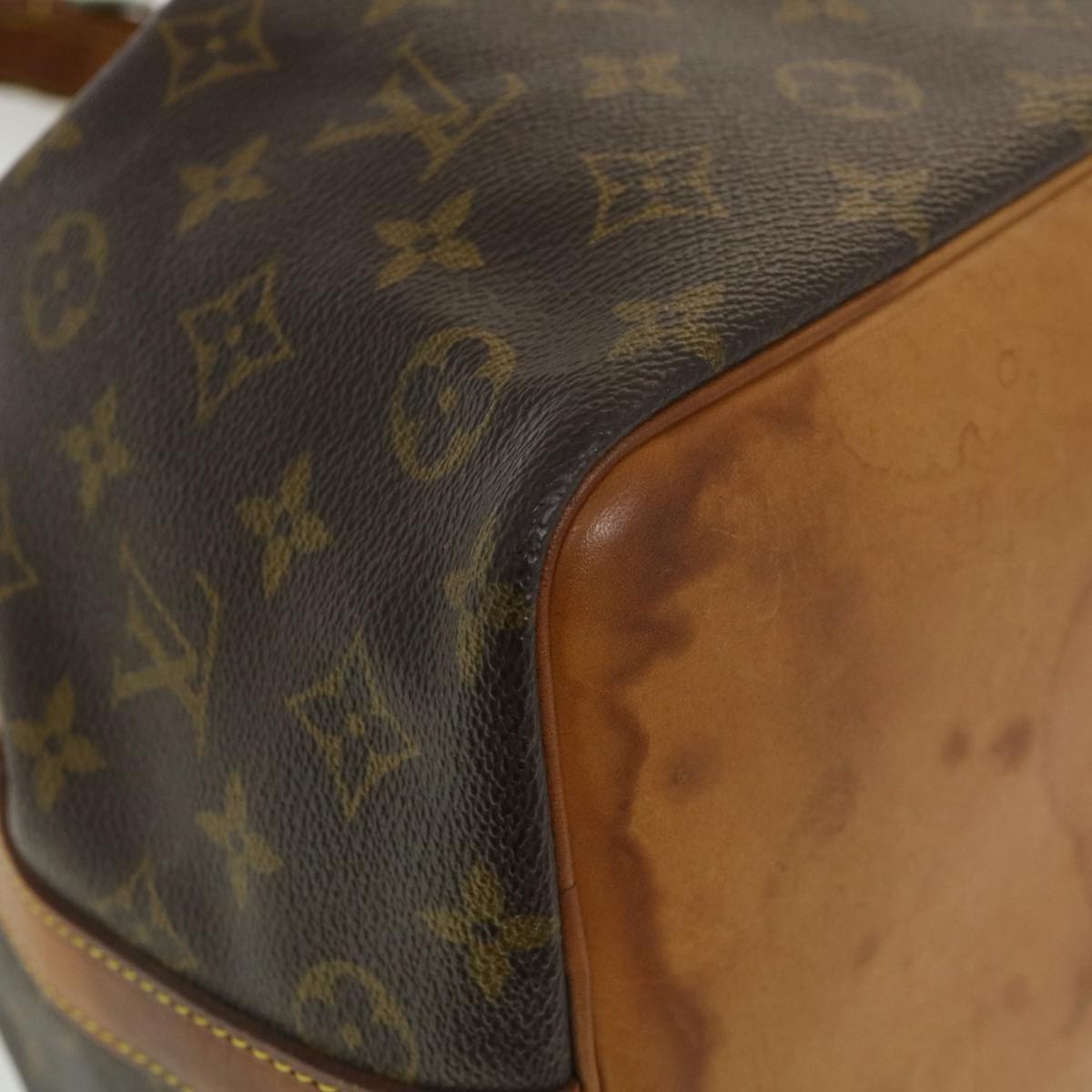 LOUIS VUITTON Monogram Petit Noe Shoulder Bag M42226 LV Auth rd4577