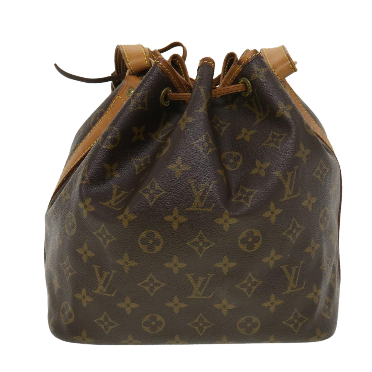 LOUIS VUITTON Monogram Petit Noe Shoulder Bag M42226 LV Auth rd4577