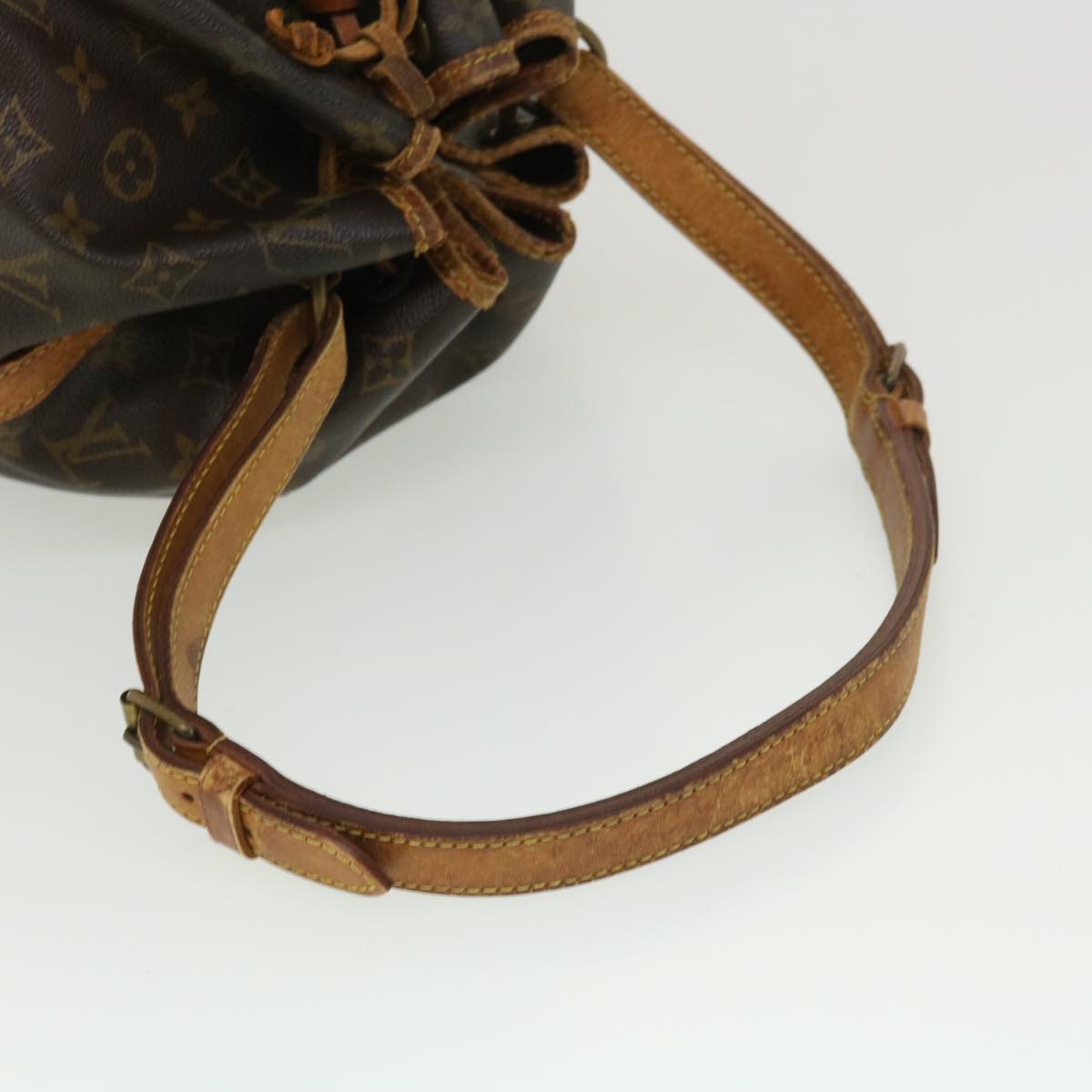 LOUIS VUITTON Monogram Petit Noe Shoulder Bag M42226 LV Auth rd4578