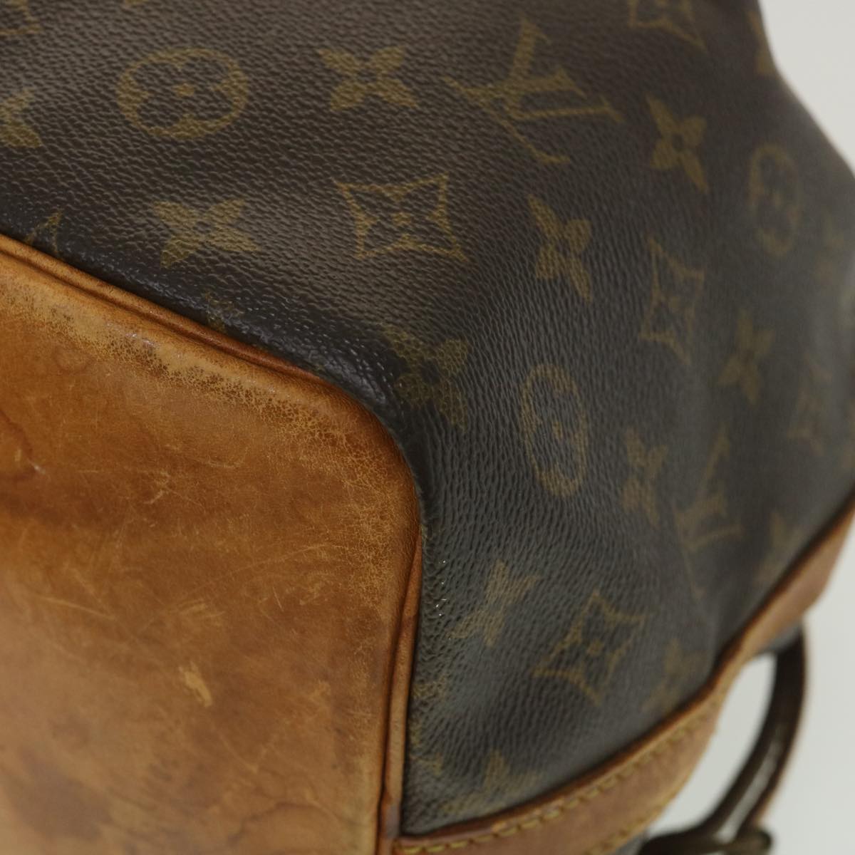 LOUIS VUITTON Monogram Petit Noe Shoulder Bag M42226 LV Auth rd4578