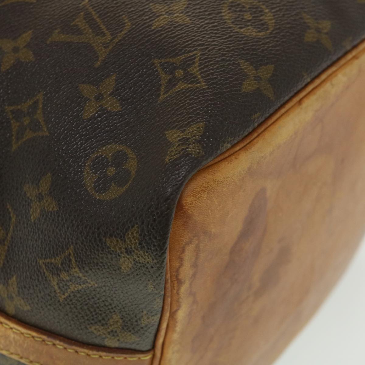 LOUIS VUITTON Monogram Petit Noe Shoulder Bag M42226 LV Auth rd4578