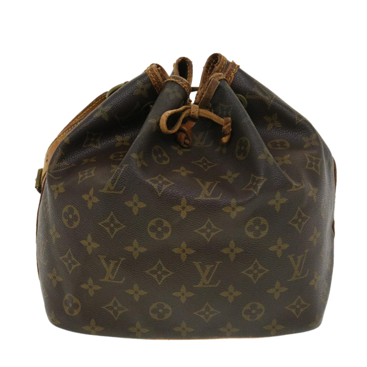 LOUIS VUITTON Monogram Petit Noe Shoulder Bag M42226 LV Auth rd4578