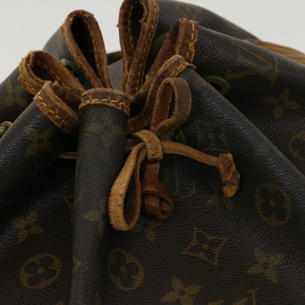 LOUIS VUITTON Monogram Petit Noe Shoulder Bag M42226 LV Auth rd4578