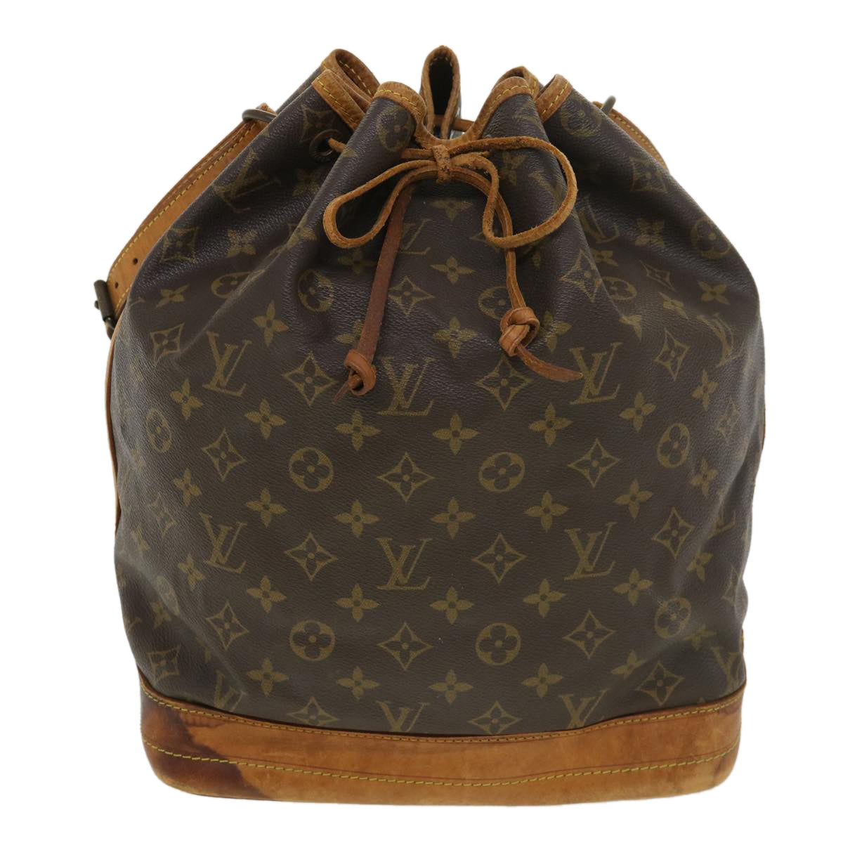 LOUIS VUITTON Monogram Noe Shoulder Bag M42224 LV Auth rd4579