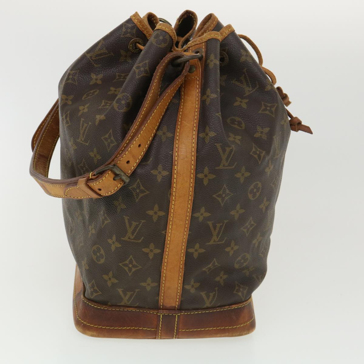 LOUIS VUITTON Monogram Noe Shoulder Bag M42224 LV Auth rd4579