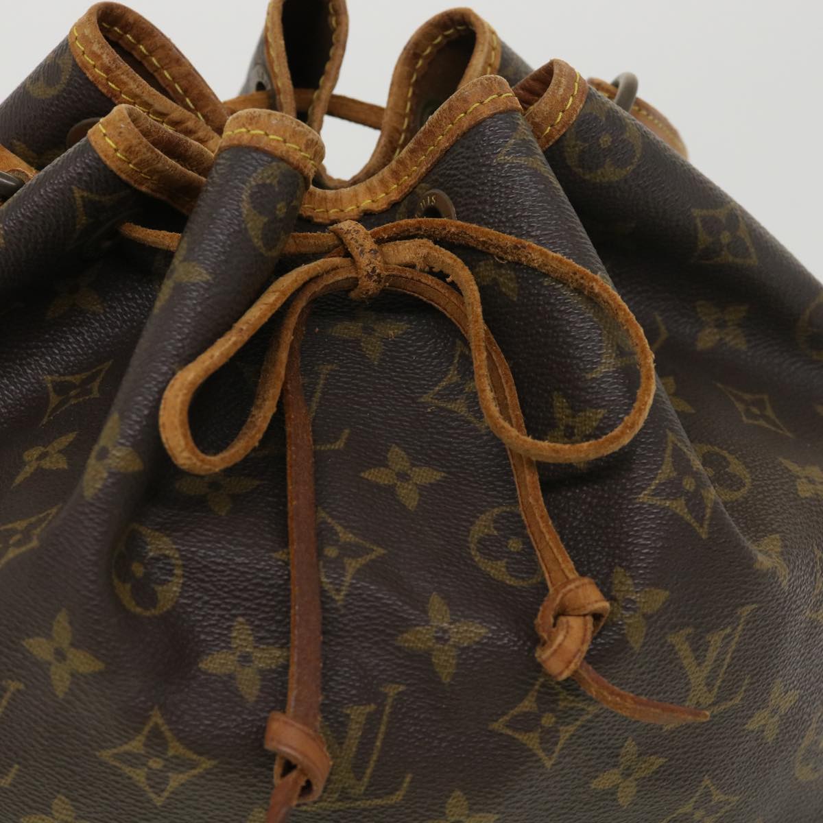 LOUIS VUITTON Monogram Noe Shoulder Bag M42224 LV Auth rd4579