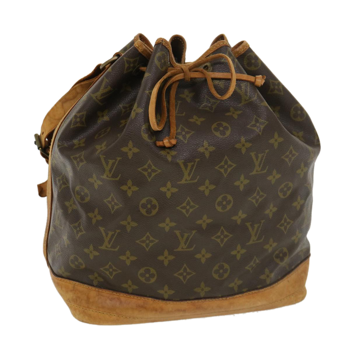 LOUIS VUITTON Monogram Noe Shoulder Bag M42224 LV Auth rd4584