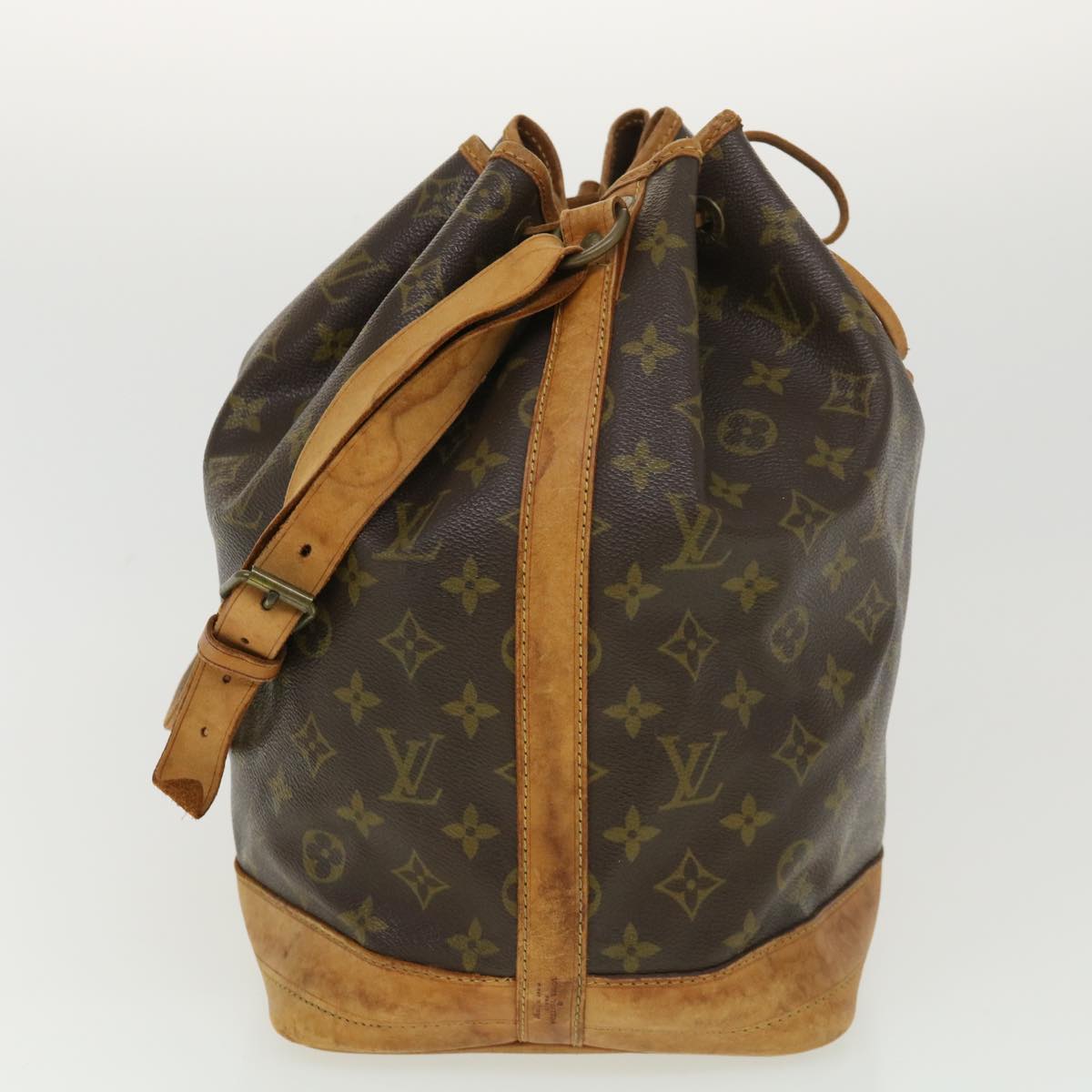 LOUIS VUITTON Monogram Noe Shoulder Bag M42224 LV Auth rd4584