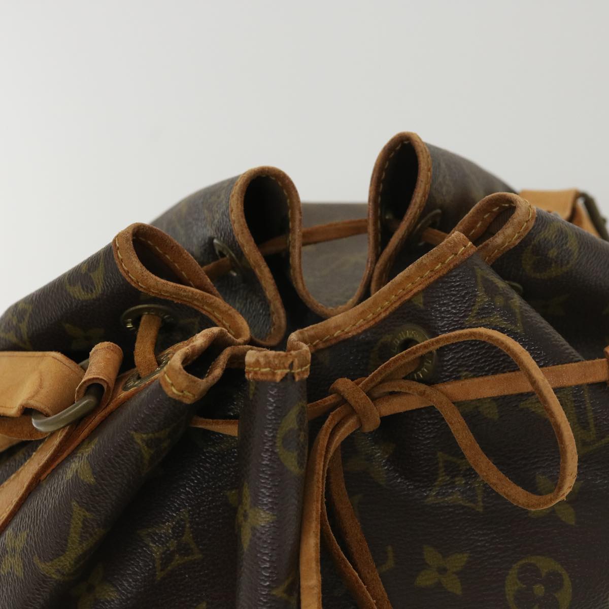 LOUIS VUITTON Monogram Noe Shoulder Bag M42224 LV Auth rd4584