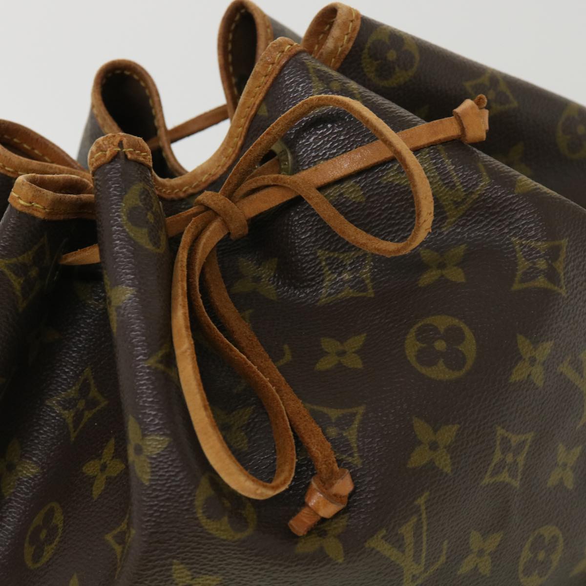 LOUIS VUITTON Monogram Noe Shoulder Bag M42224 LV Auth rd4584