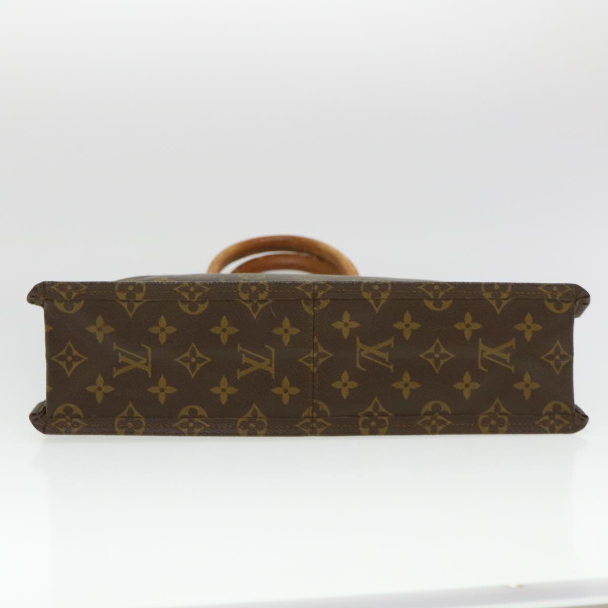 LOUIS VUITTON Monogram Sac Plat Hand Bag M51140 LV Auth rd4586