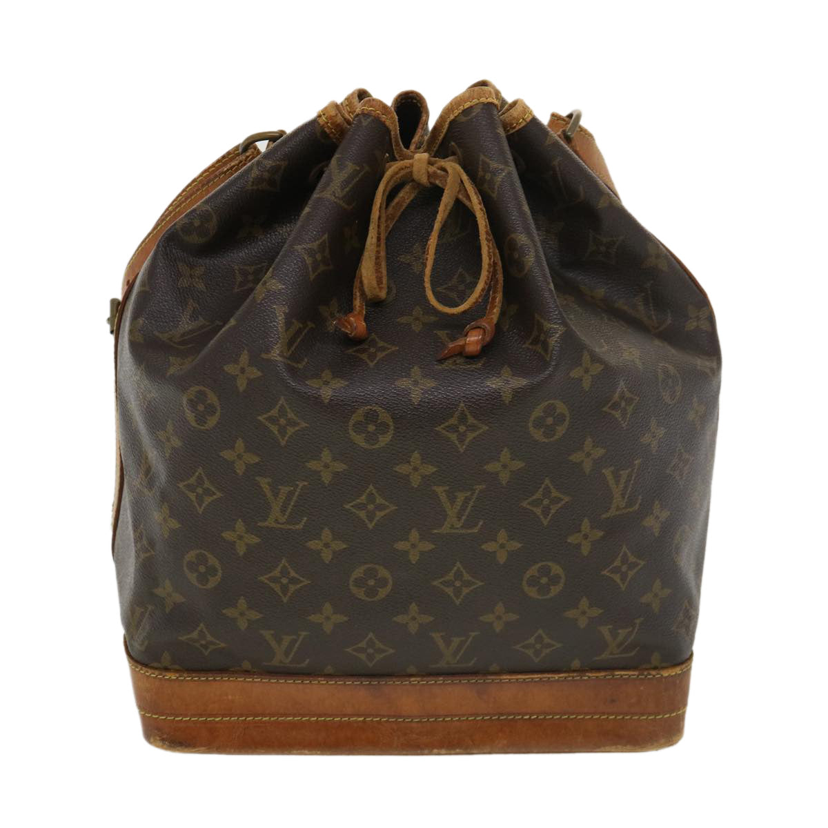 LOUIS VUITTON Monogram Noe Shoulder Bag M42224 LV Auth rd4593