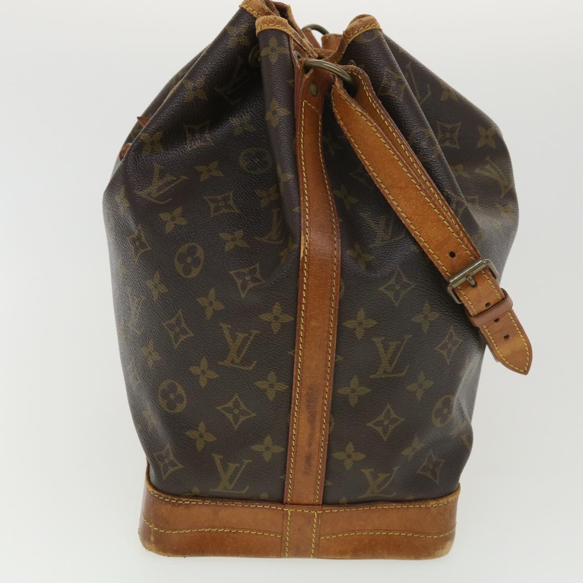 LOUIS VUITTON Monogram Noe Shoulder Bag M42224 LV Auth rd4593