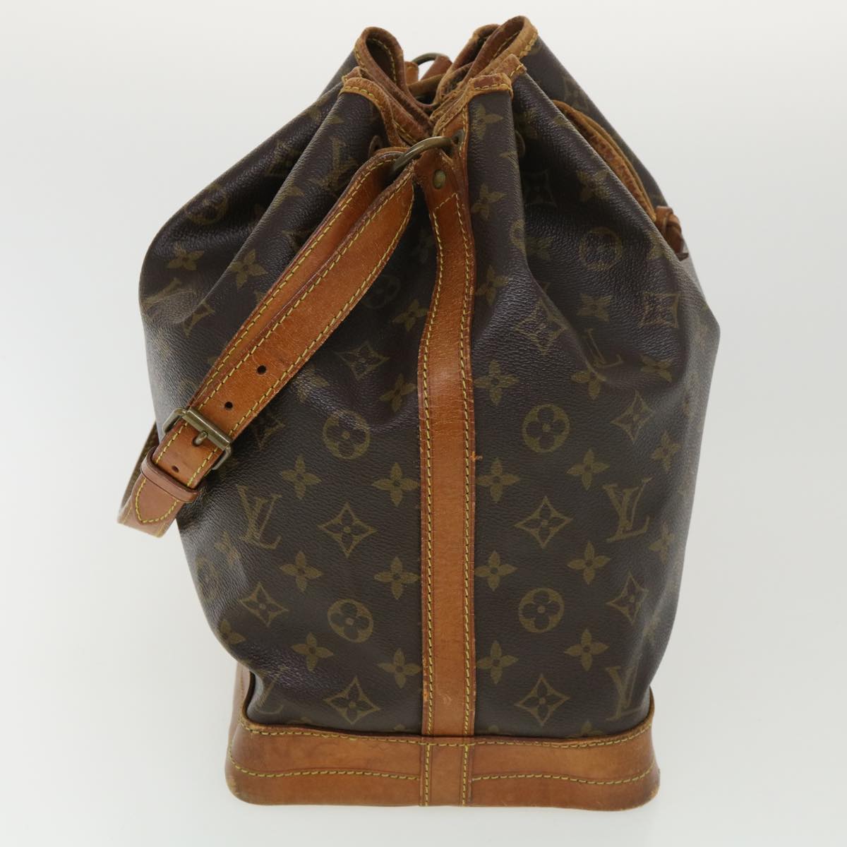 LOUIS VUITTON Monogram Noe Shoulder Bag M42224 LV Auth rd4593