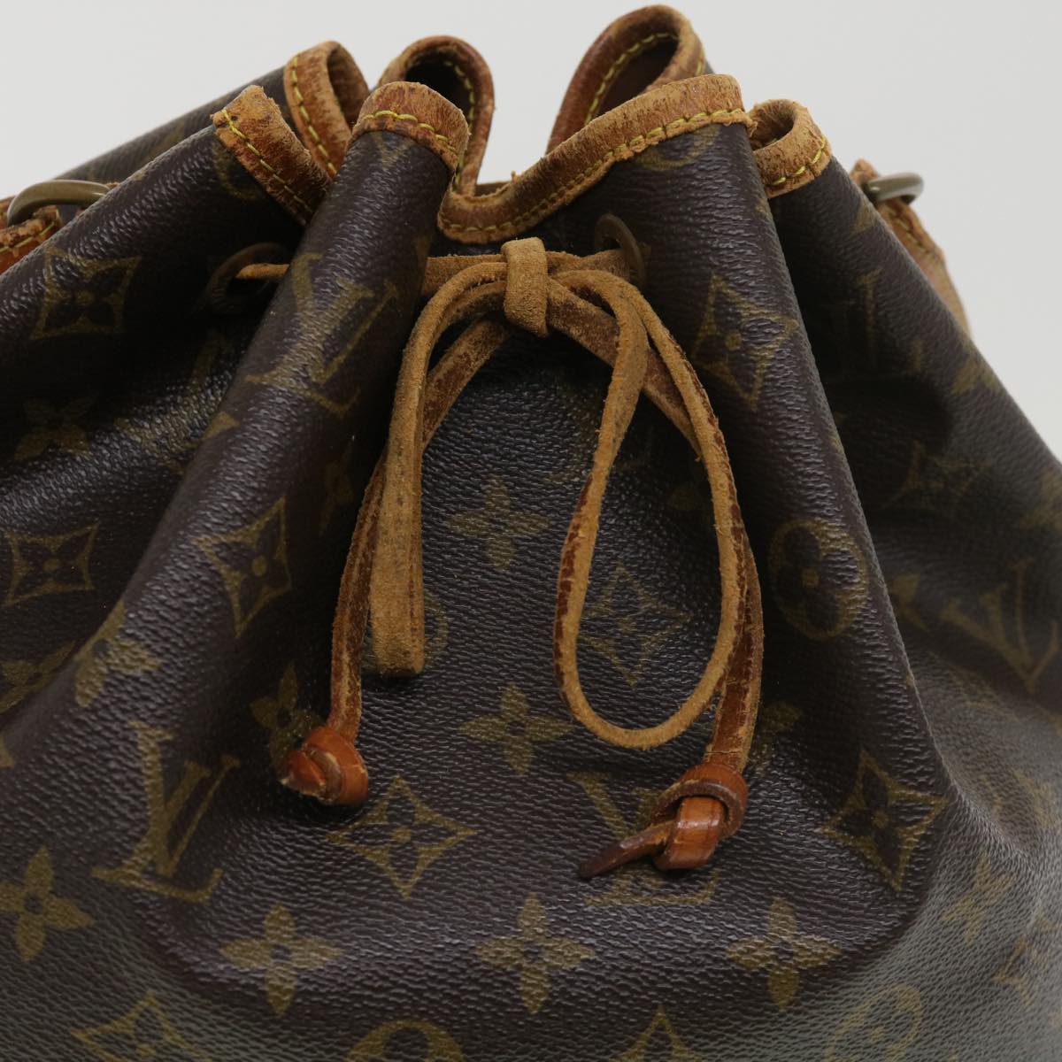 LOUIS VUITTON Monogram Noe Shoulder Bag M42224 LV Auth rd4593