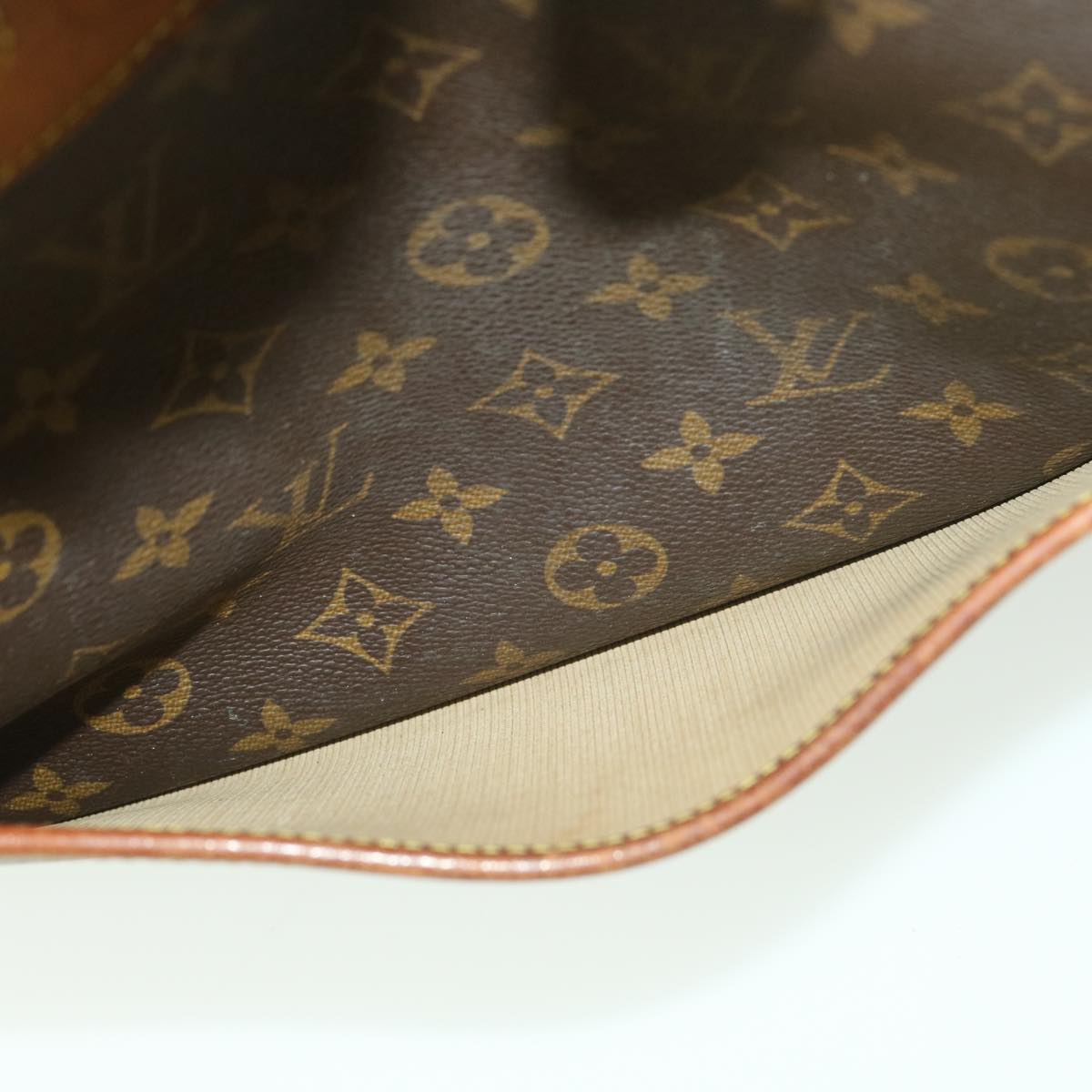 LOUIS VUITTON Monogram Deauville Hand Bag M47270 LV Auth rd4600