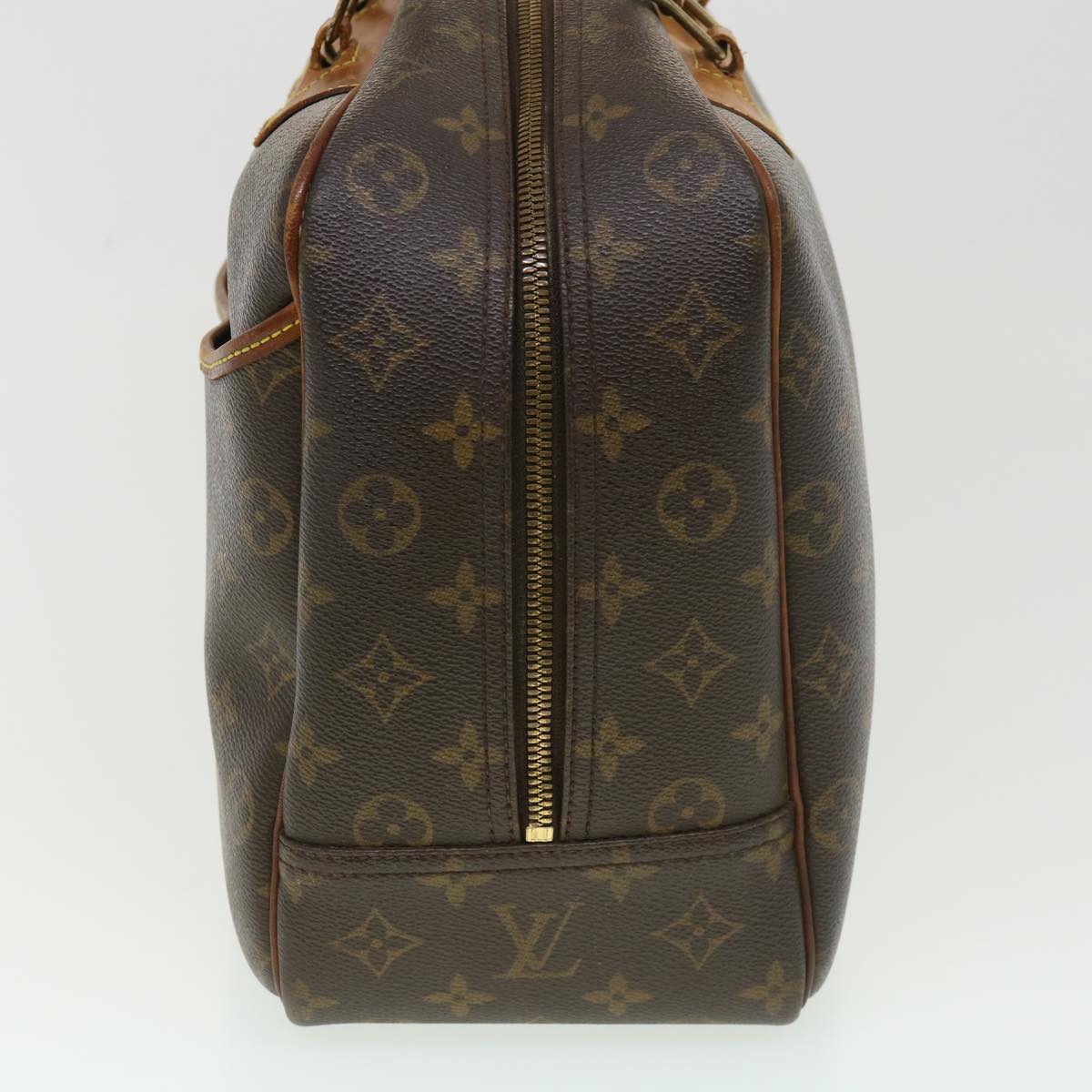 LOUIS VUITTON Monogram Deauville Hand Bag M47270 LV Auth rd4600