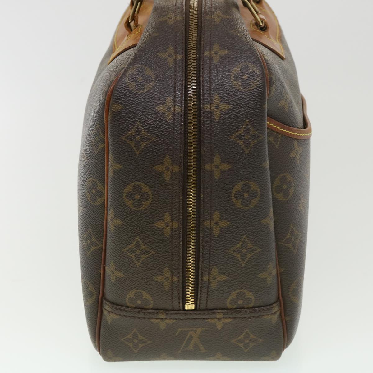 LOUIS VUITTON Monogram Deauville Hand Bag M47270 LV Auth rd4600