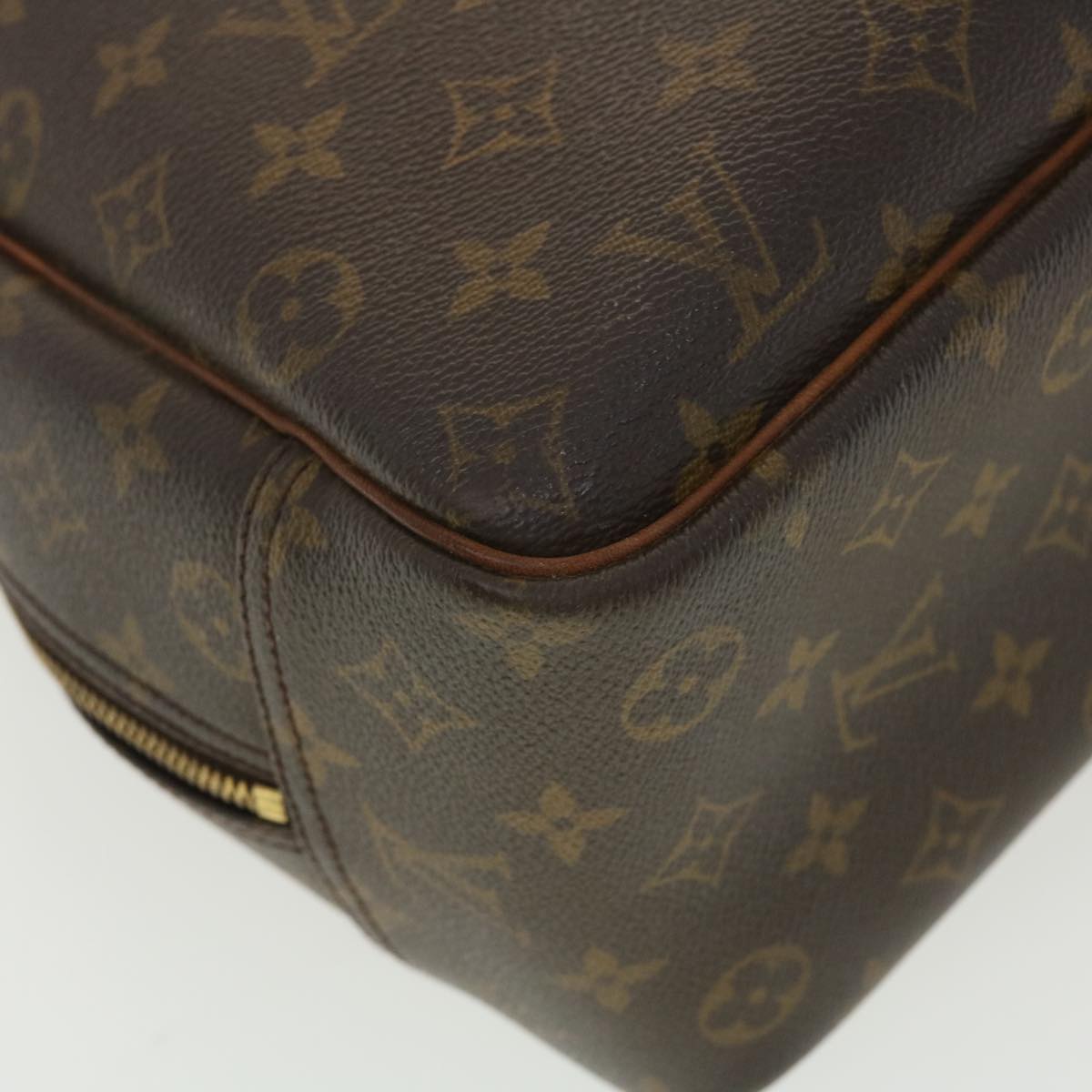 LOUIS VUITTON Monogram Deauville Hand Bag M47270 LV Auth rd4600