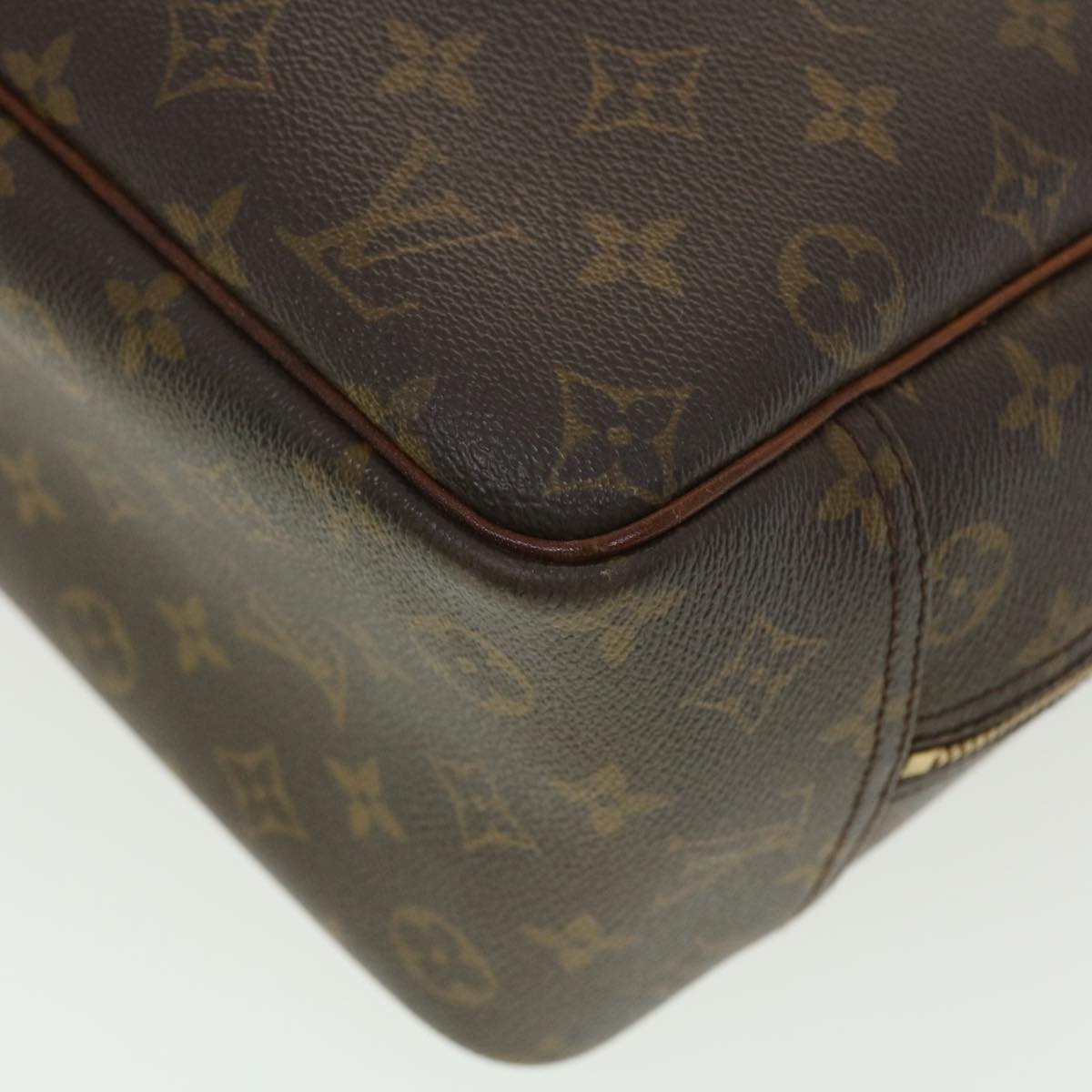 LOUIS VUITTON Monogram Deauville Hand Bag M47270 LV Auth rd4600