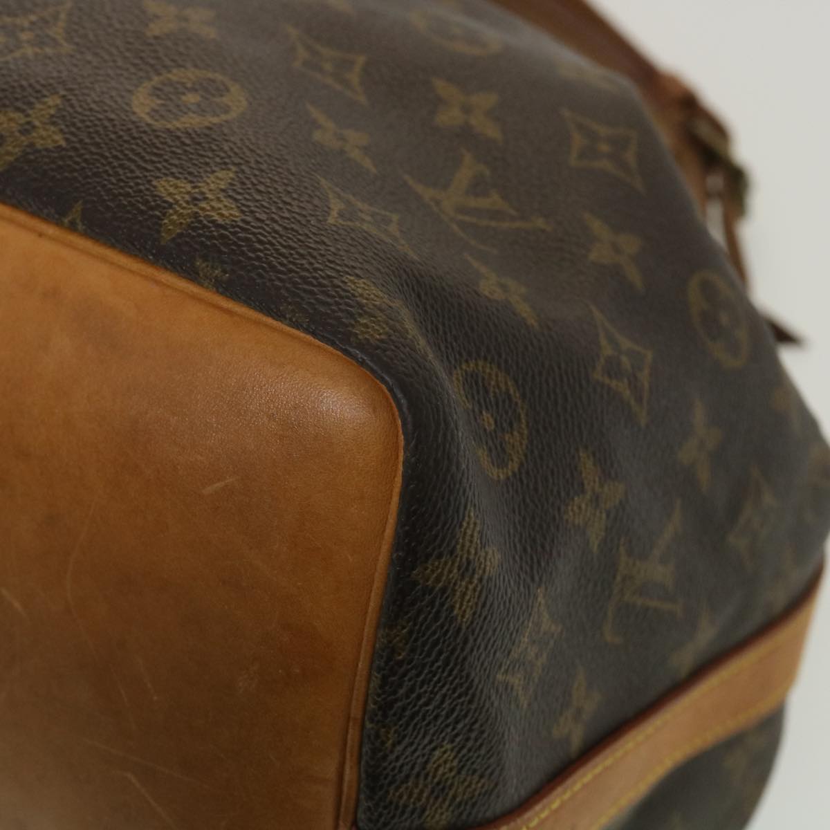 LOUIS VUITTON Monogram Petit Noe Shoulder Bag M42226 LV Auth rd4601