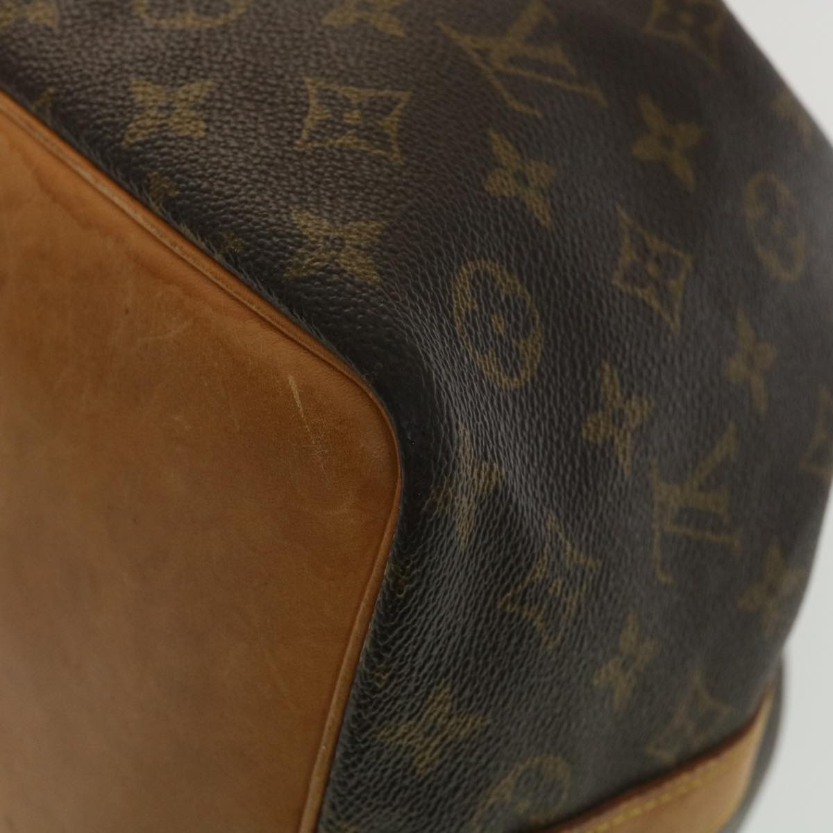 LOUIS VUITTON Monogram Petit Noe Shoulder Bag M42226 LV Auth rd4601