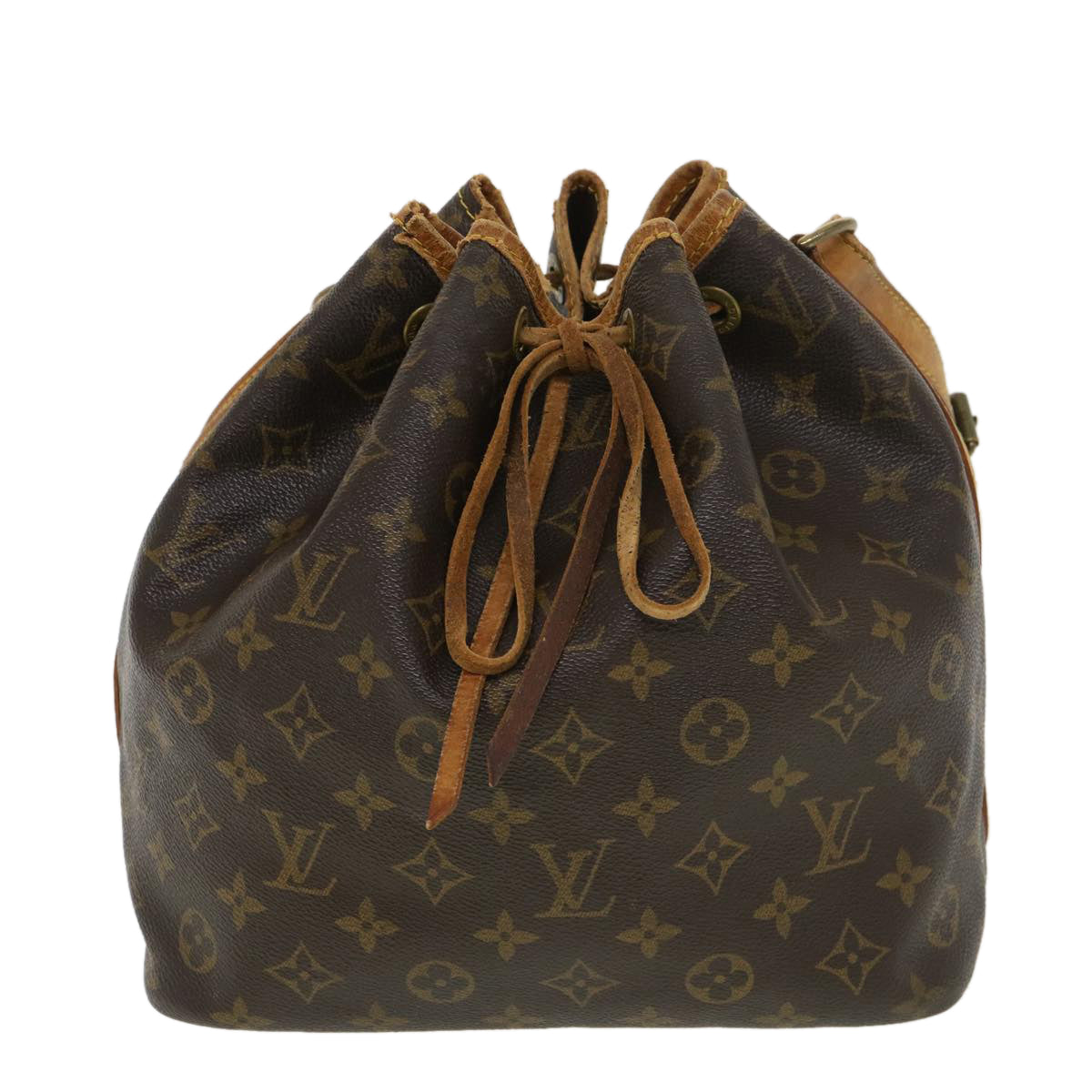 LOUIS VUITTON Monogram Petit Noe Shoulder Bag M42226 LV Auth rd4601