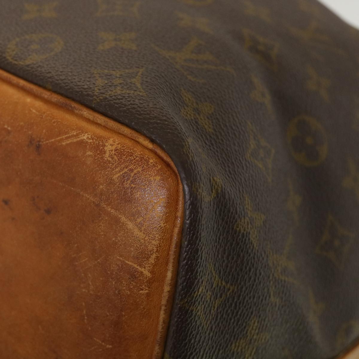 LOUIS VUITTON Monogram Petit Noe Shoulder Bag M42226 LV Auth rd4605